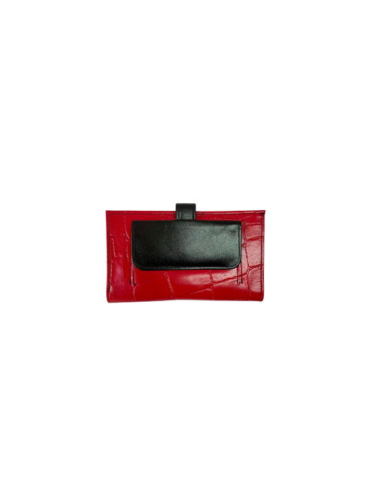 Portefeuille CAPITAL animalprint cherry
