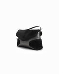 Clutch ZOÉ Nappa negra