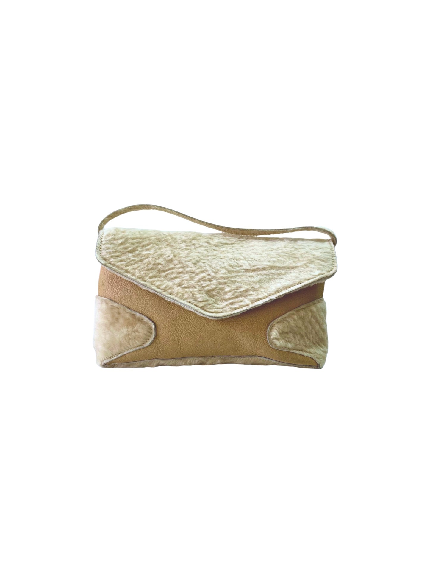 Clutch MARY nappa beige