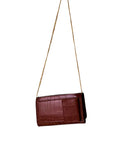 Cartera DOLLY animalprint cognac 