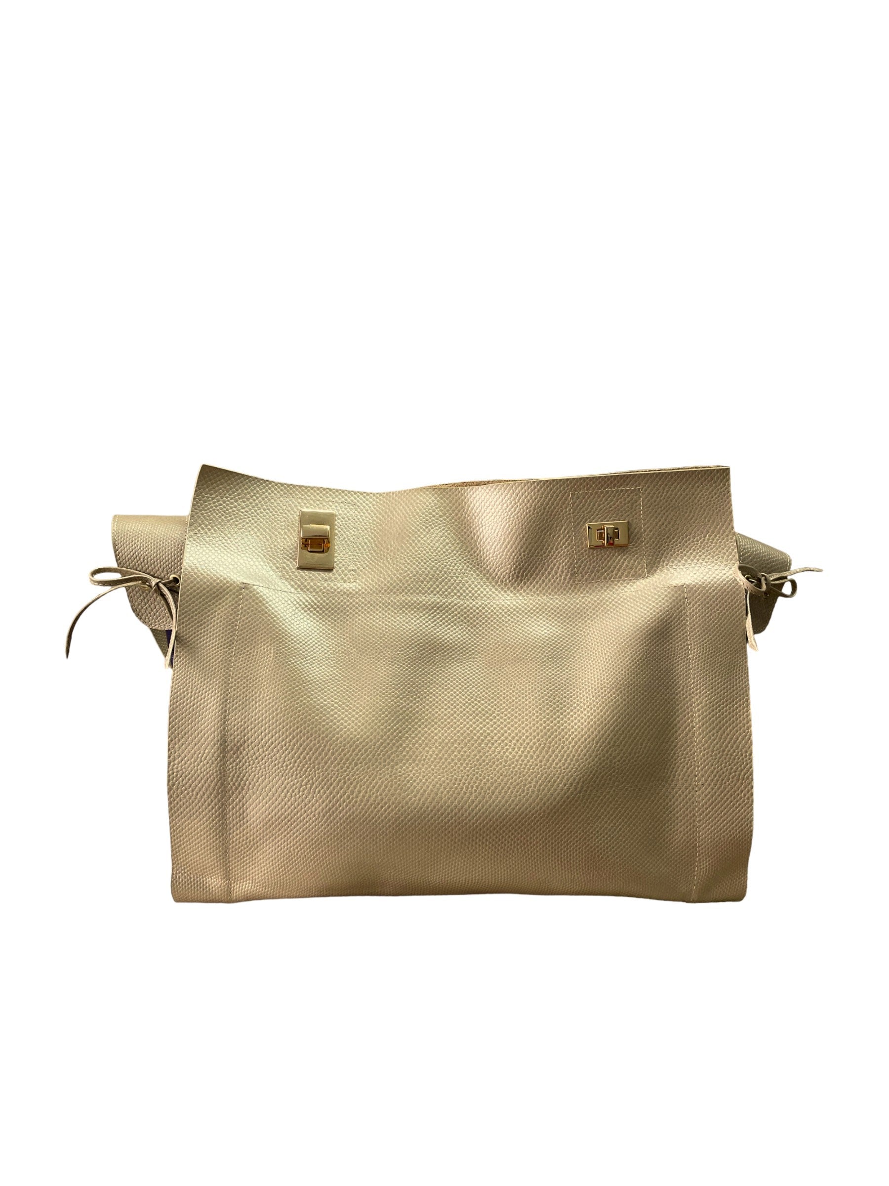 Sac AURORA snakeprint gold - VILLAMIZAR Brand