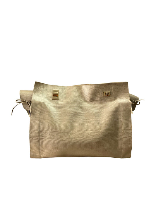 Sac AURORA snakeprint gold - VILLAMIZAR Brand